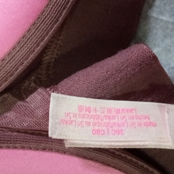PINK Victoria Secret Mauve Color Everywhere Wireless Push Up 36C *READ* - Picture 4 of 5